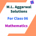 ML Aggarwal Class 07 Maths Chapter-wise Solutions