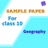 Hindi sample paper for class 10